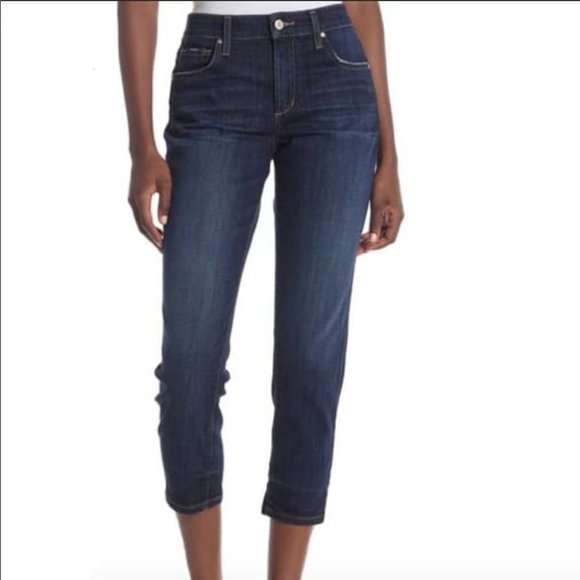 Joe's Jeans Denim - NWT Joe’s Slim Boyfriend Crop Jeans Dark Wash 24